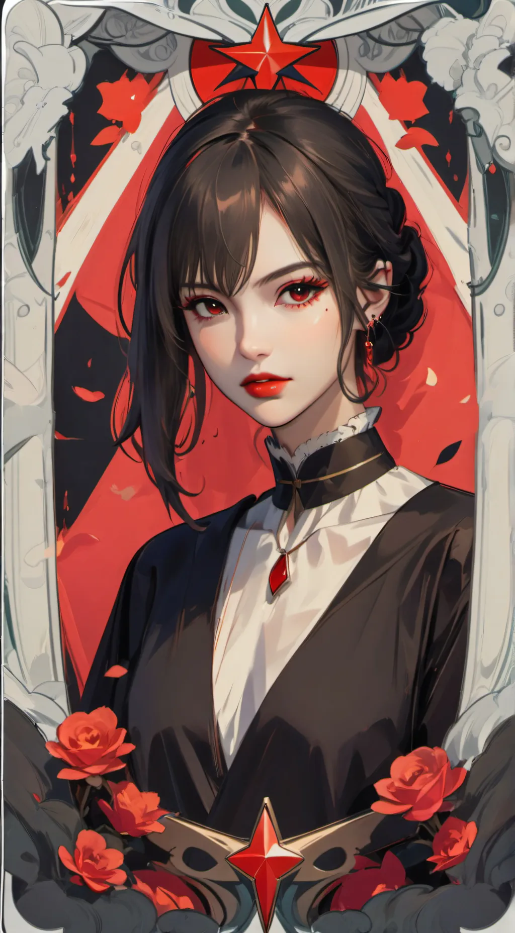 ai character: Elizabeth  background