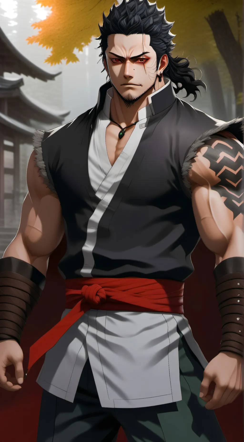 ai character: Gyomei Himejima  background