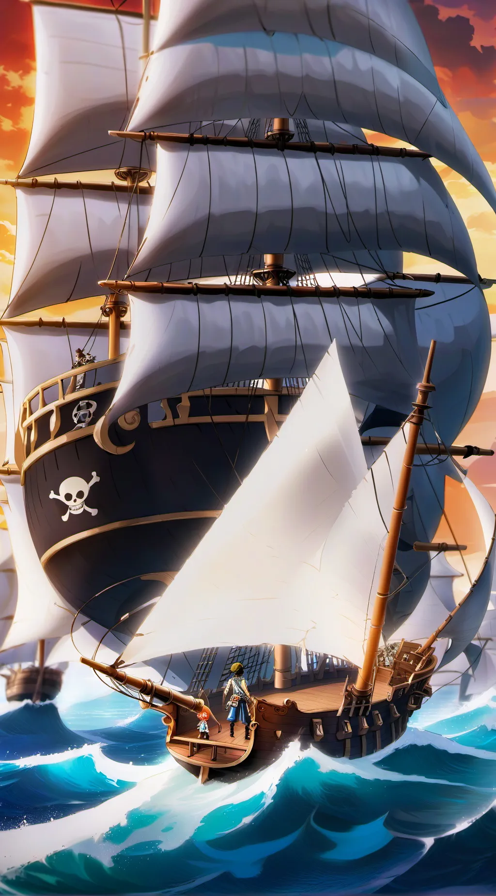 ai character: Pirate's Treasure  background