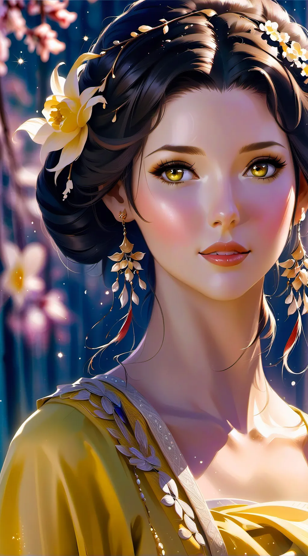 ai character: Mia  background