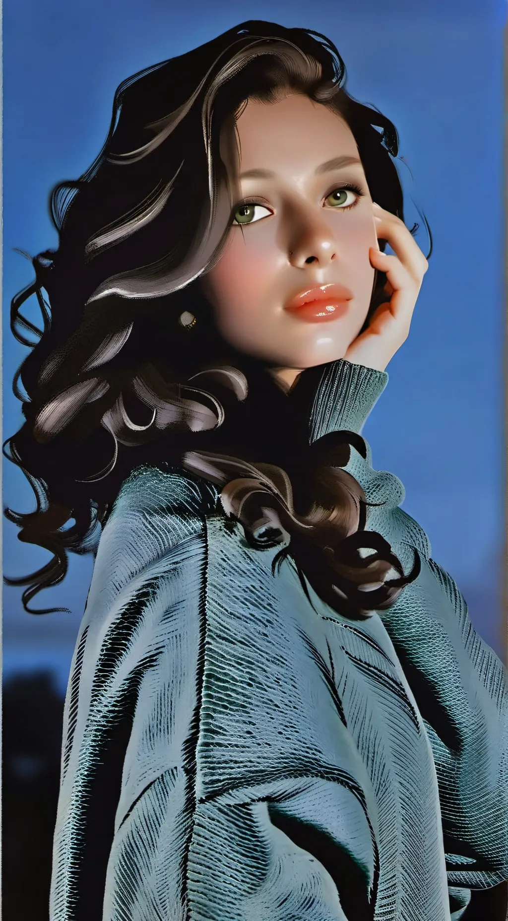 ai character: lou  background