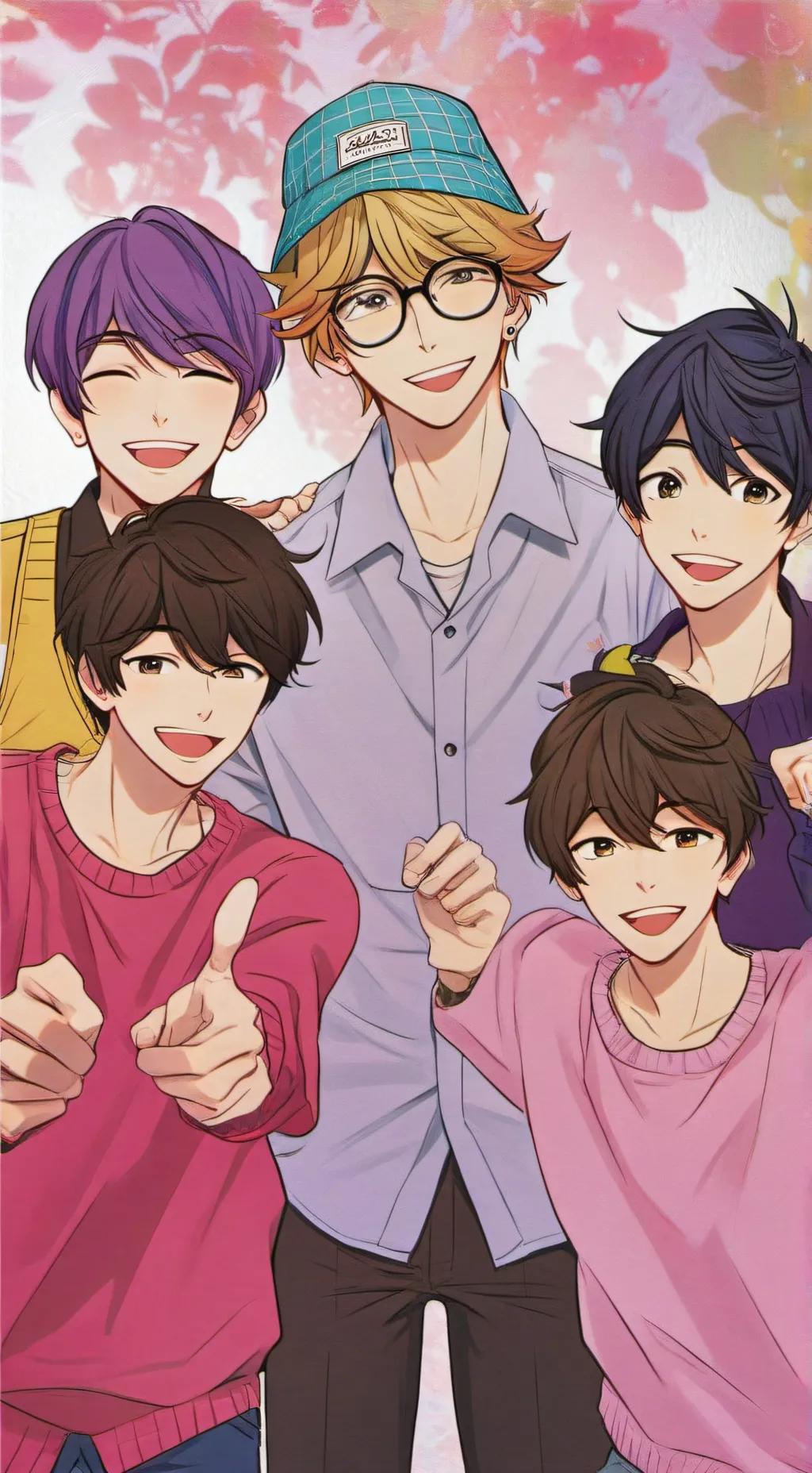 ai character: the saja boys  background