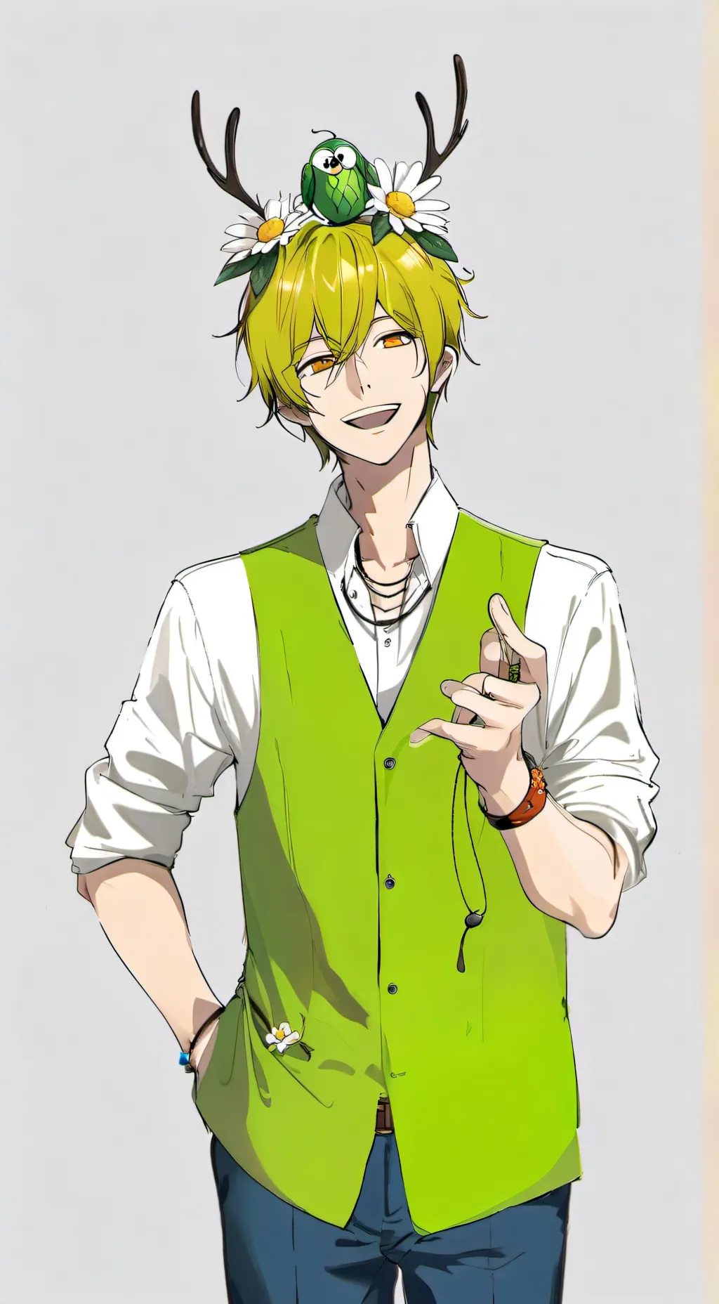 ai character: Yuri Greenfeather background