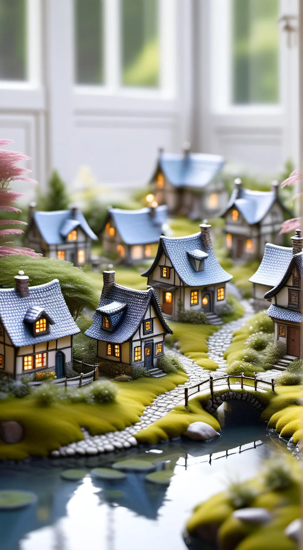 ai character: Human terrarium background