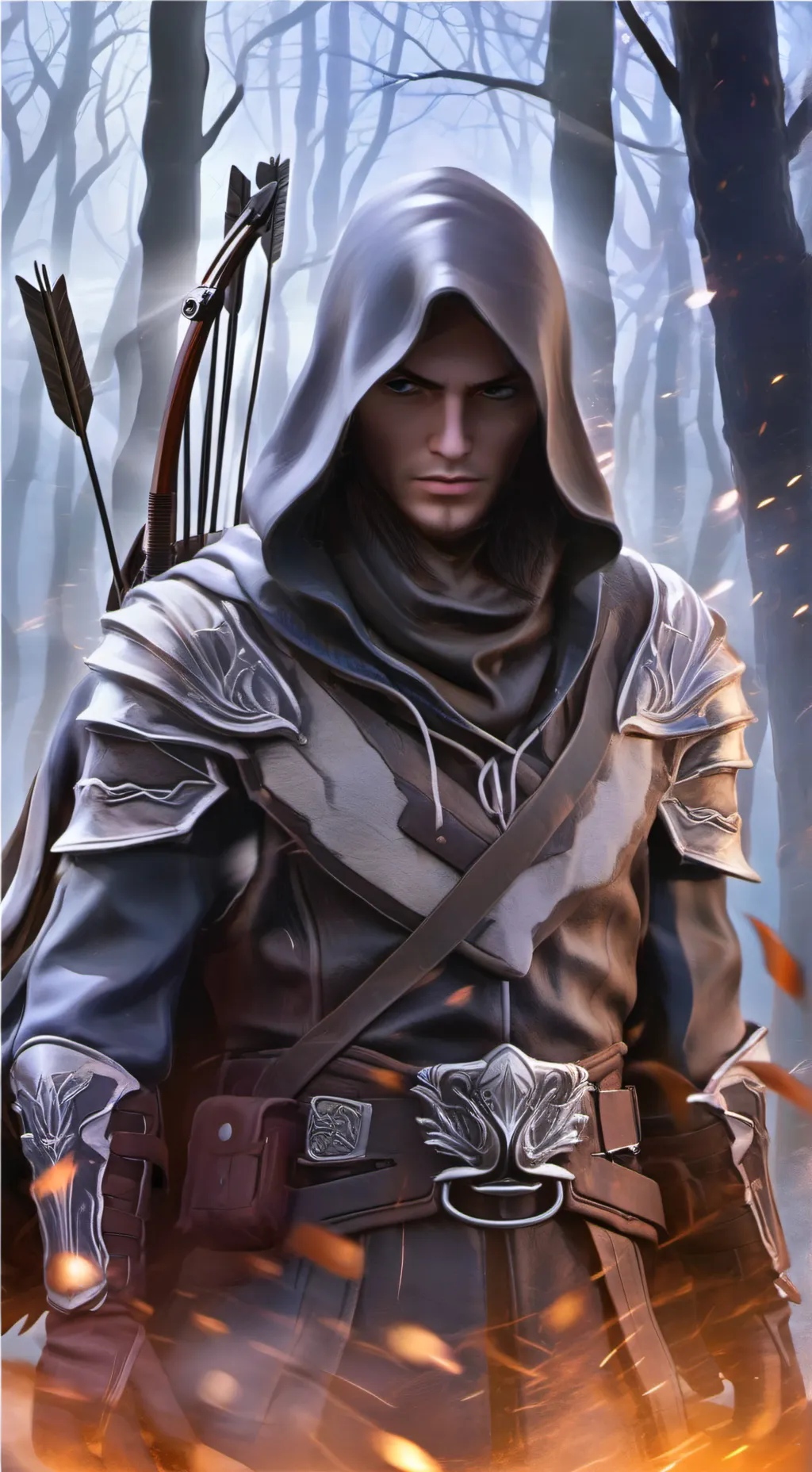 ai character: robinhood background