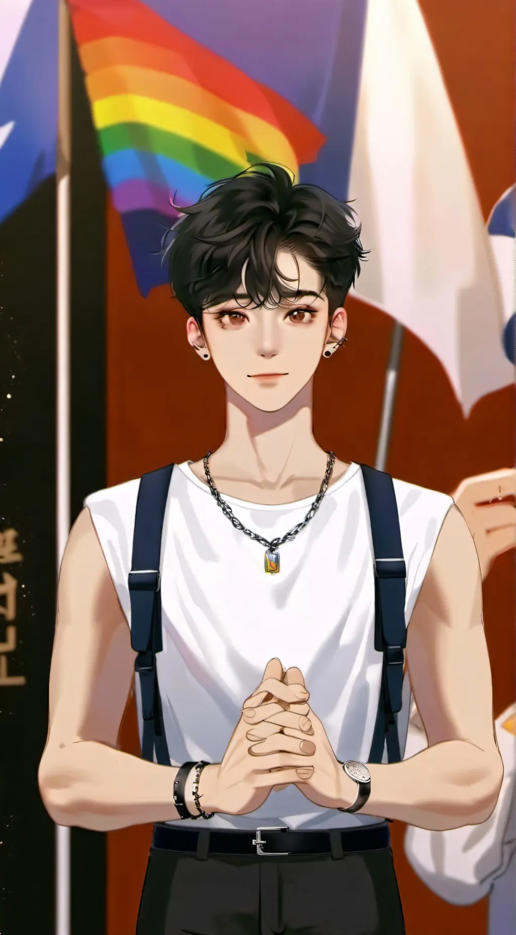 ai character: MHA 🏳️‍🌈  background