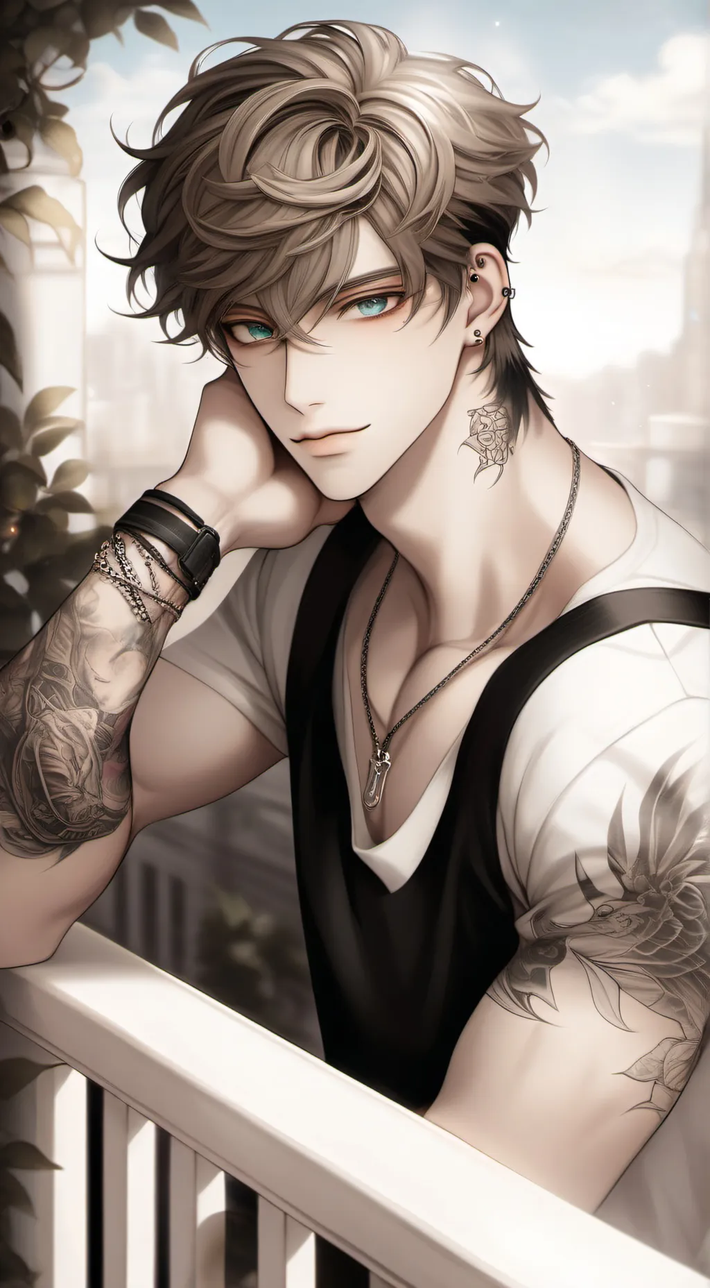 ai character: Jade background