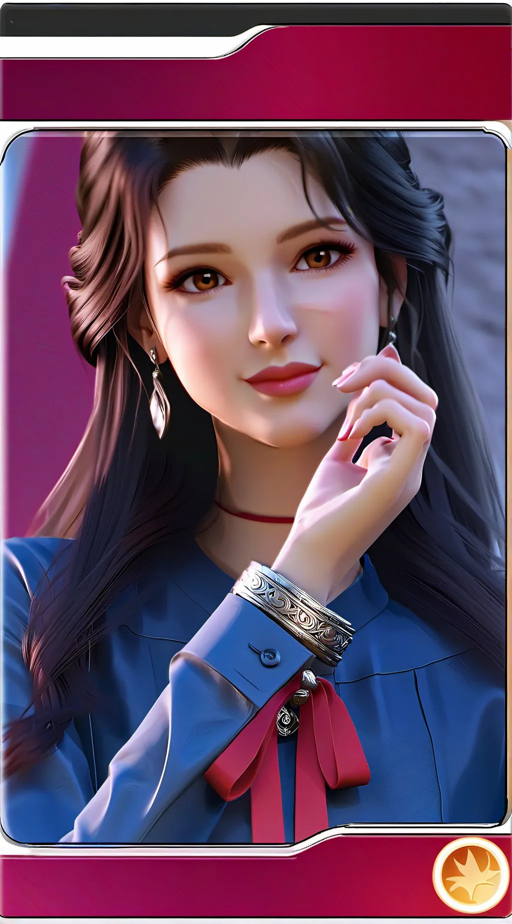 ai character: Momo (Mha) background