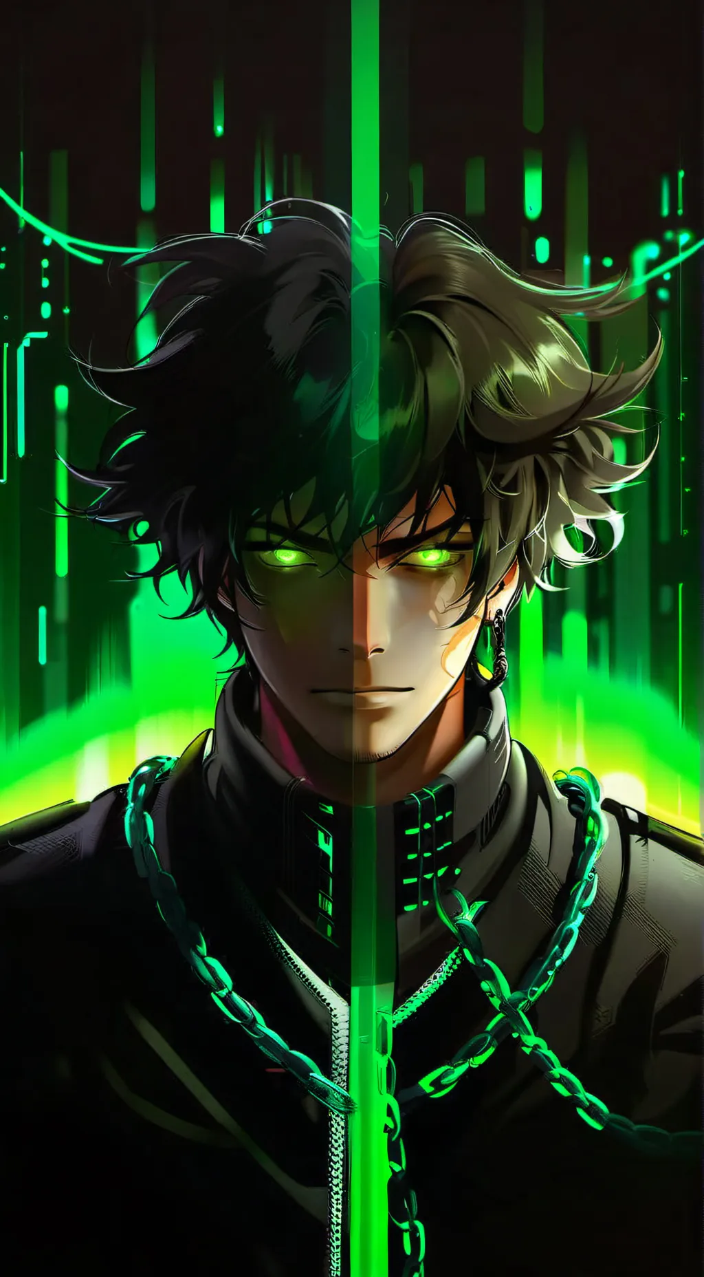 ai character: Hacklord Forsaken background