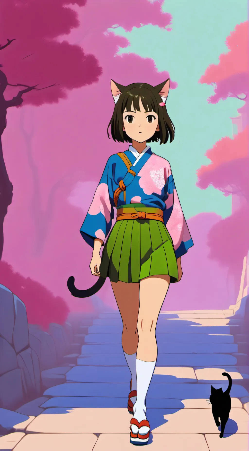 ai character: Tails background