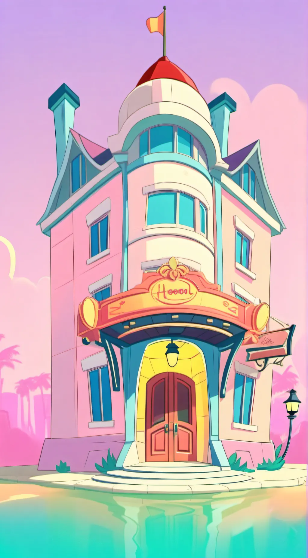 ai character: HH DeathSourCandy background