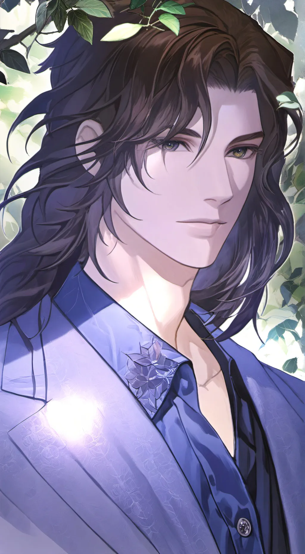 ai character: vin background