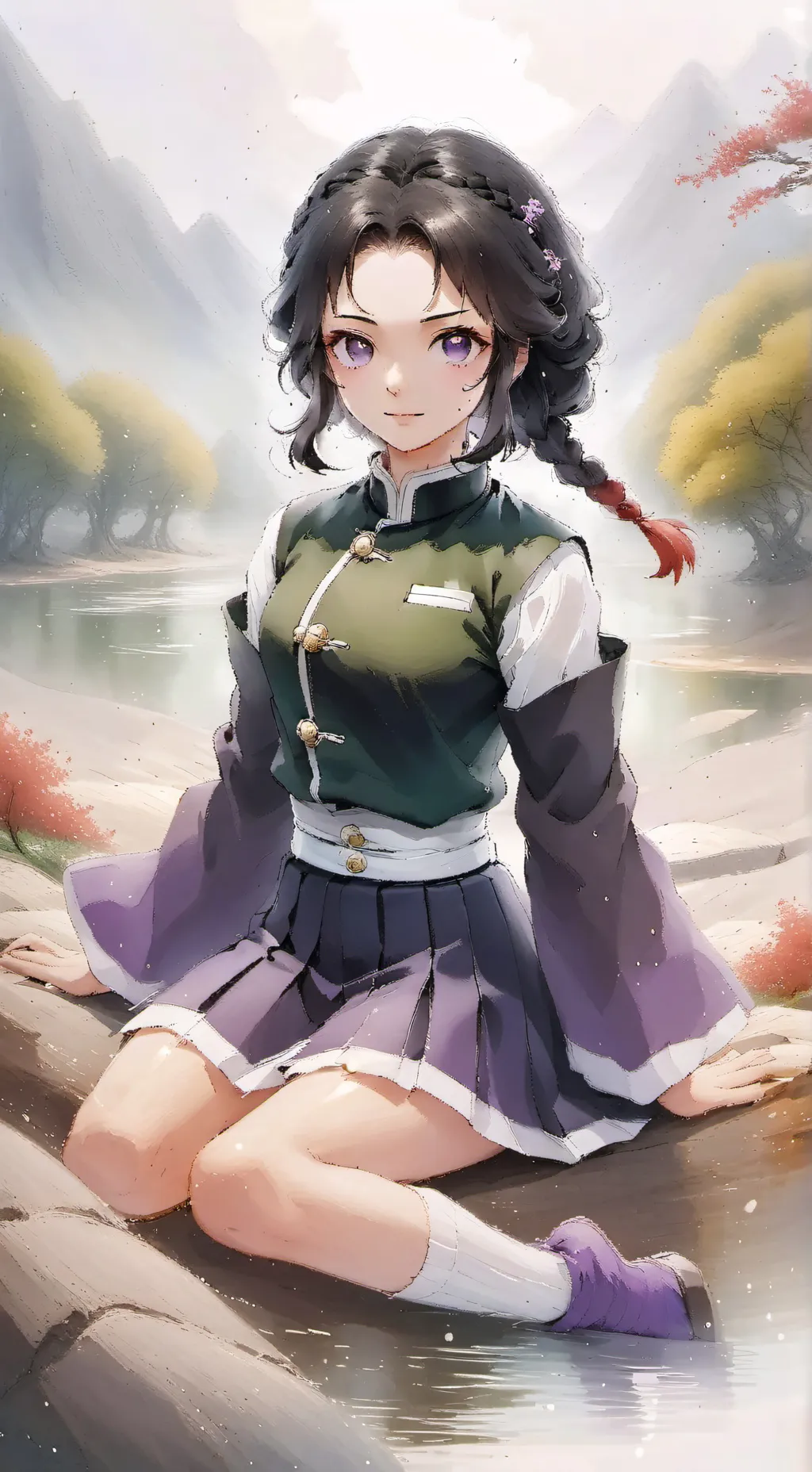 ai character: Konashino [Kona]  background