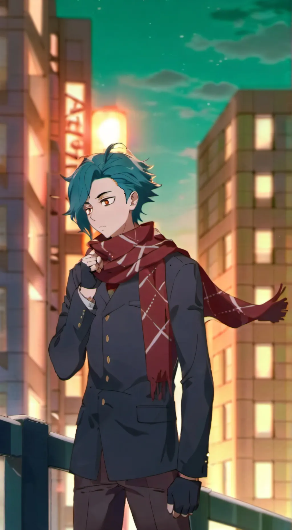 ai character: MHA OC 1 (Yamato) background