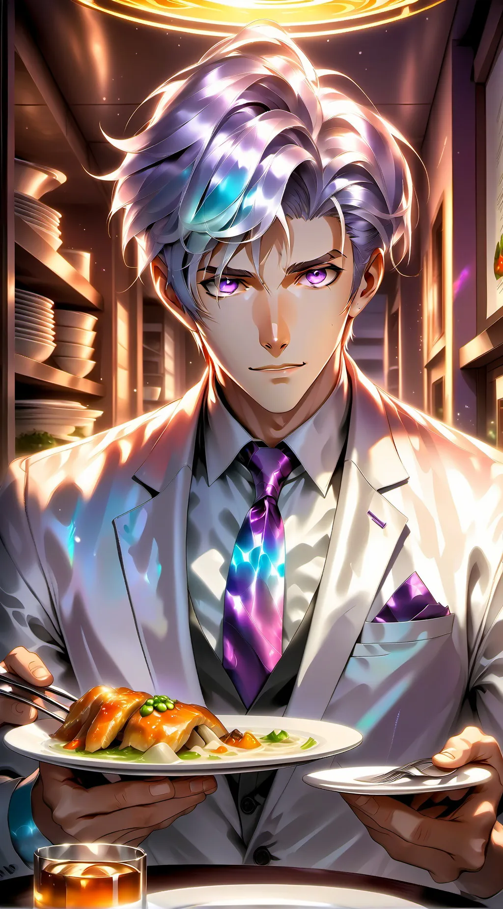 ai character: El Escéptico Comensal background