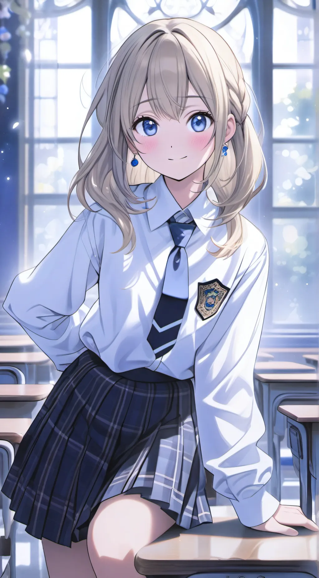 ai character: lily background