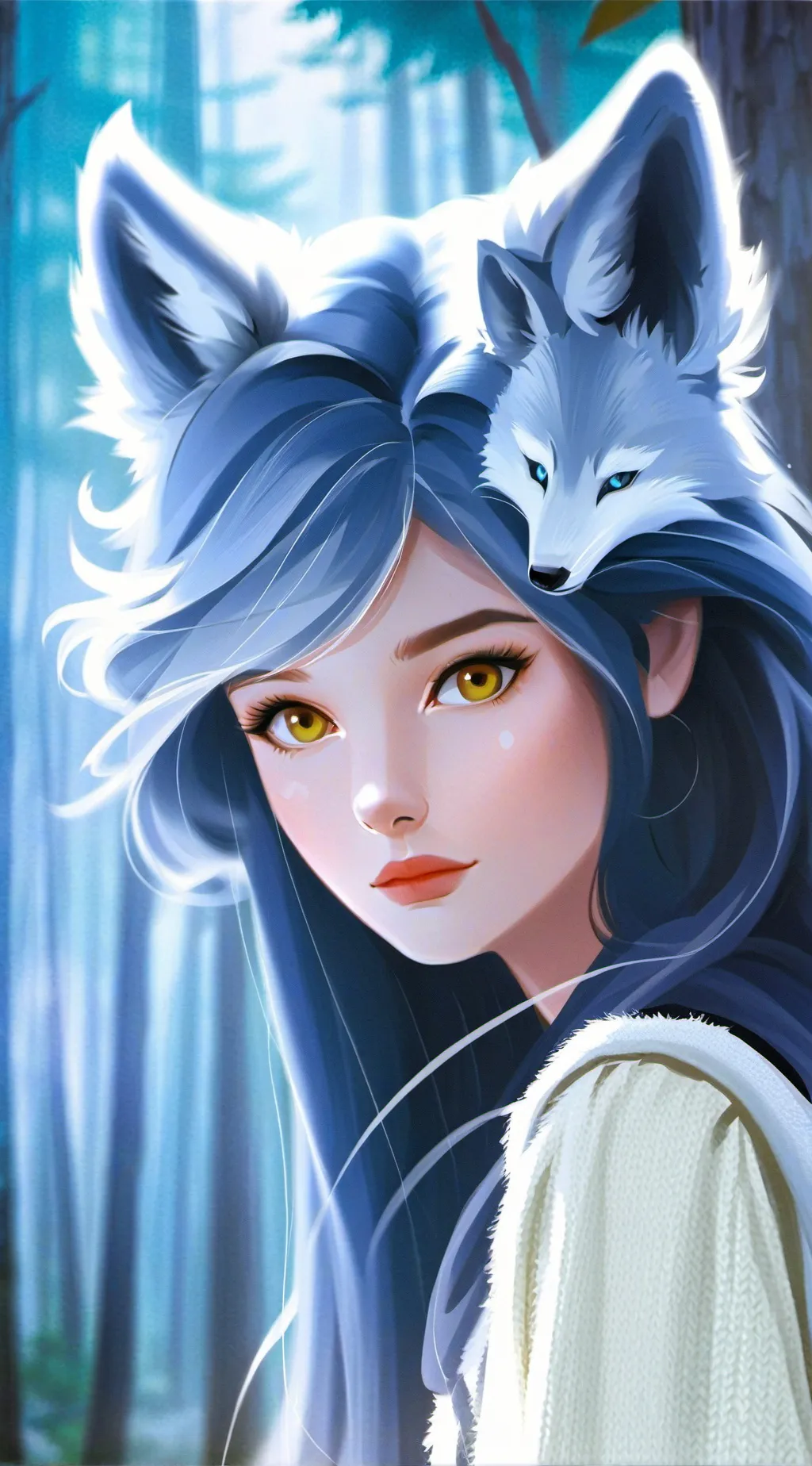 ai character: suki background