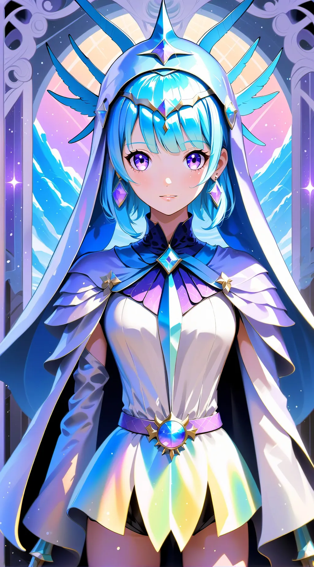 ai character: Nico robin background