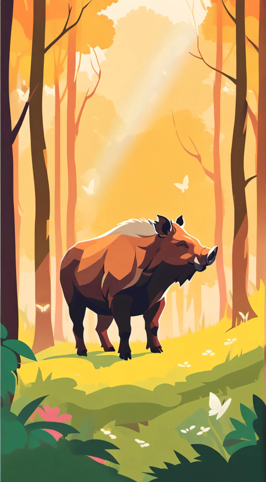 ai character: Inosuke x Aoi background