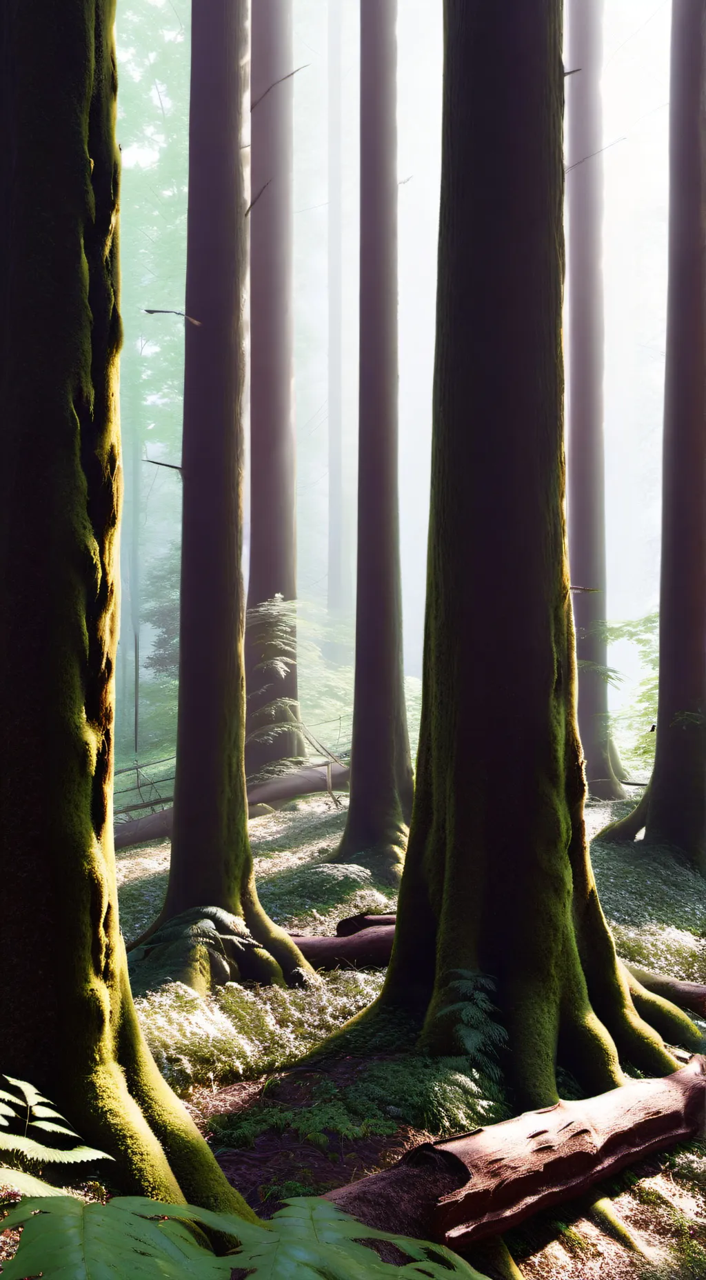 ai character: Forsaken campfire background