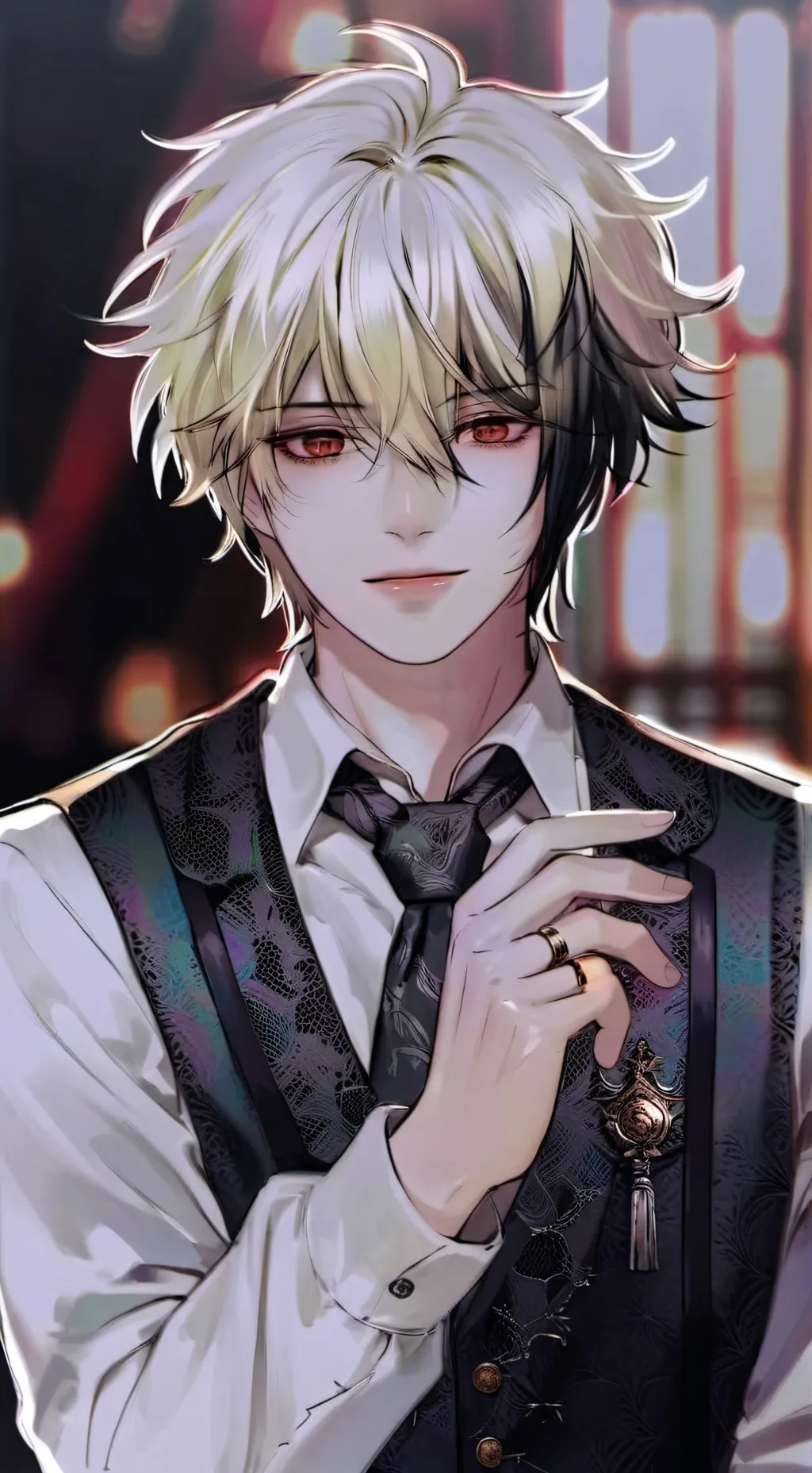 ai character: Nervous Desk Mate background