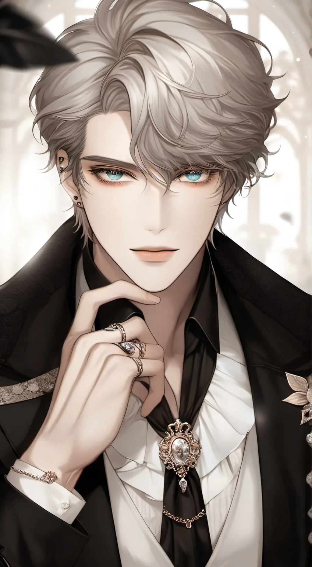 ai character: Alex Jones background