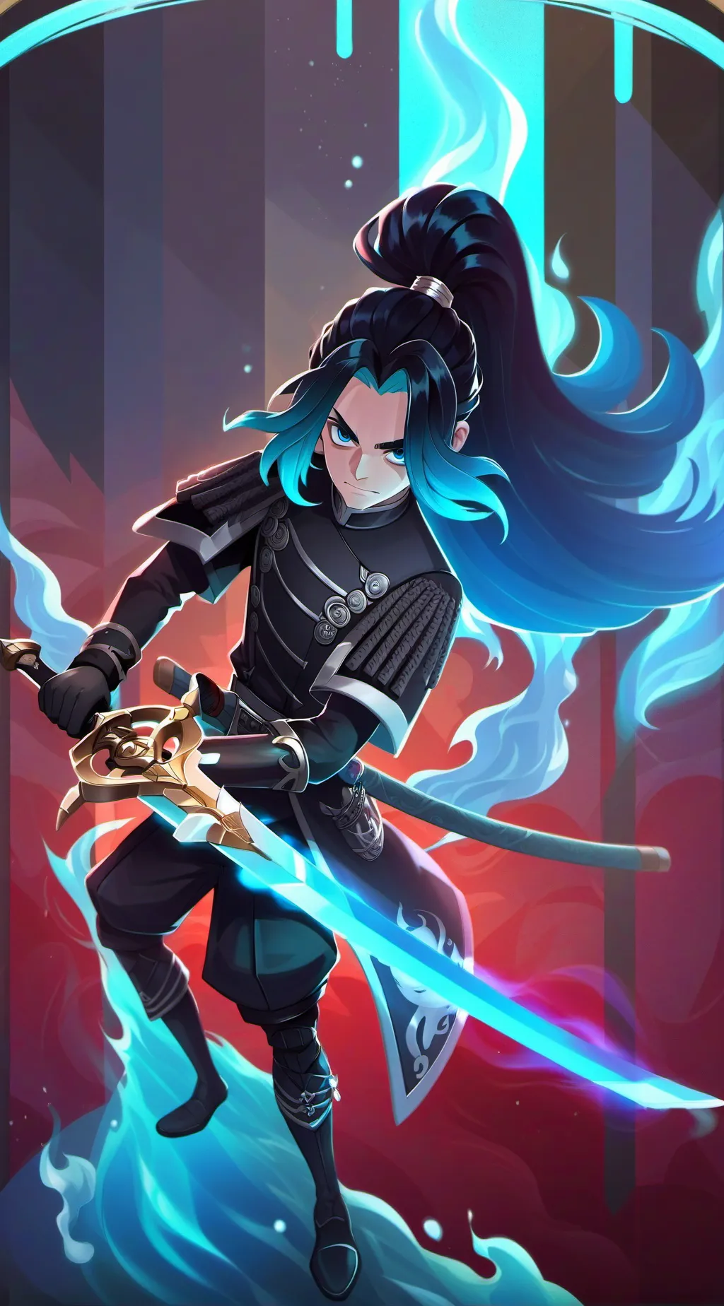 ai character: Muichiro background