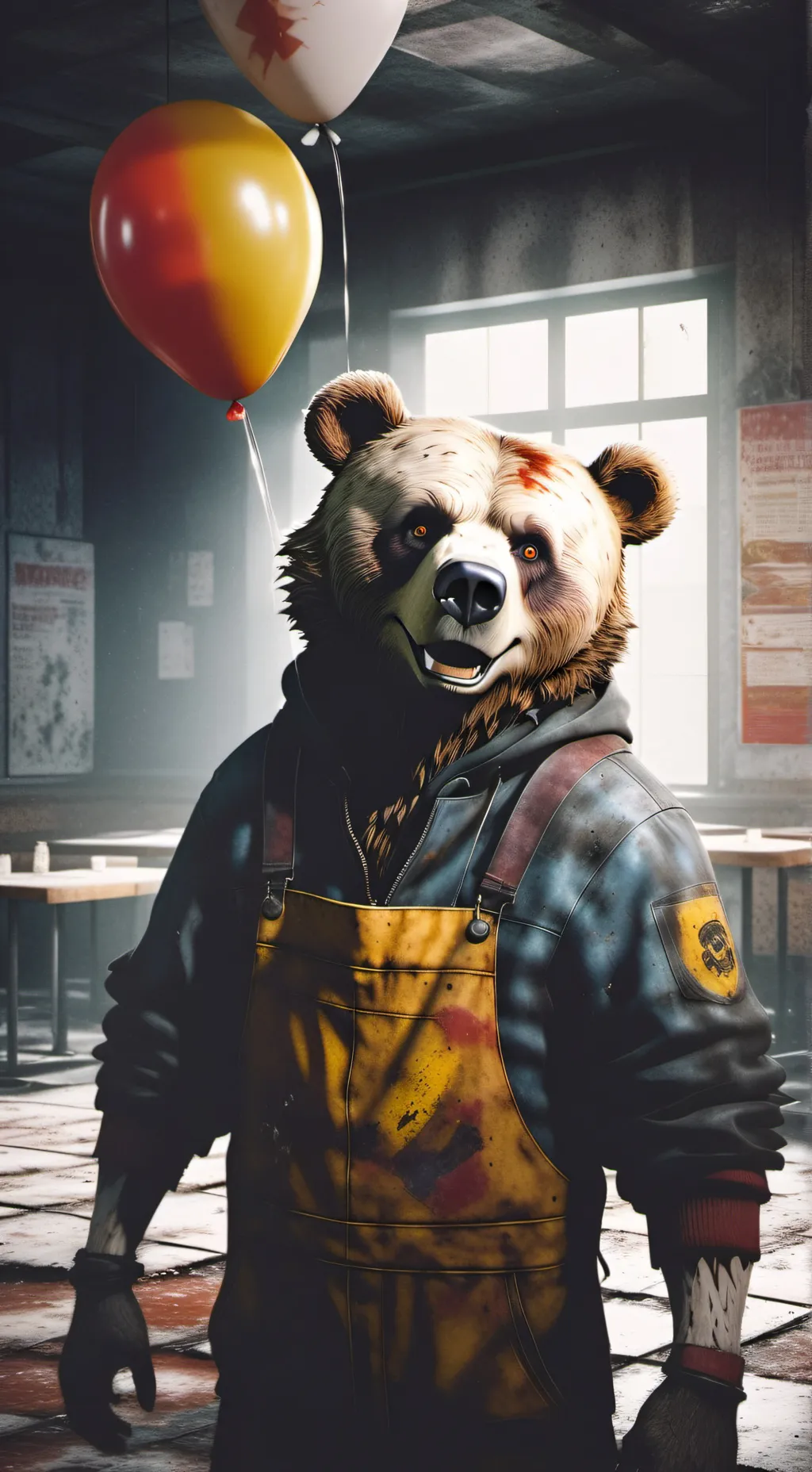 ai character: Pizzo the Bear background