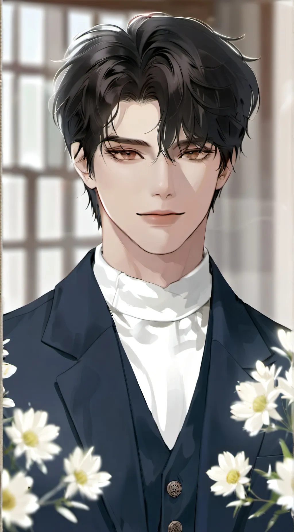 ai character: Adrian background