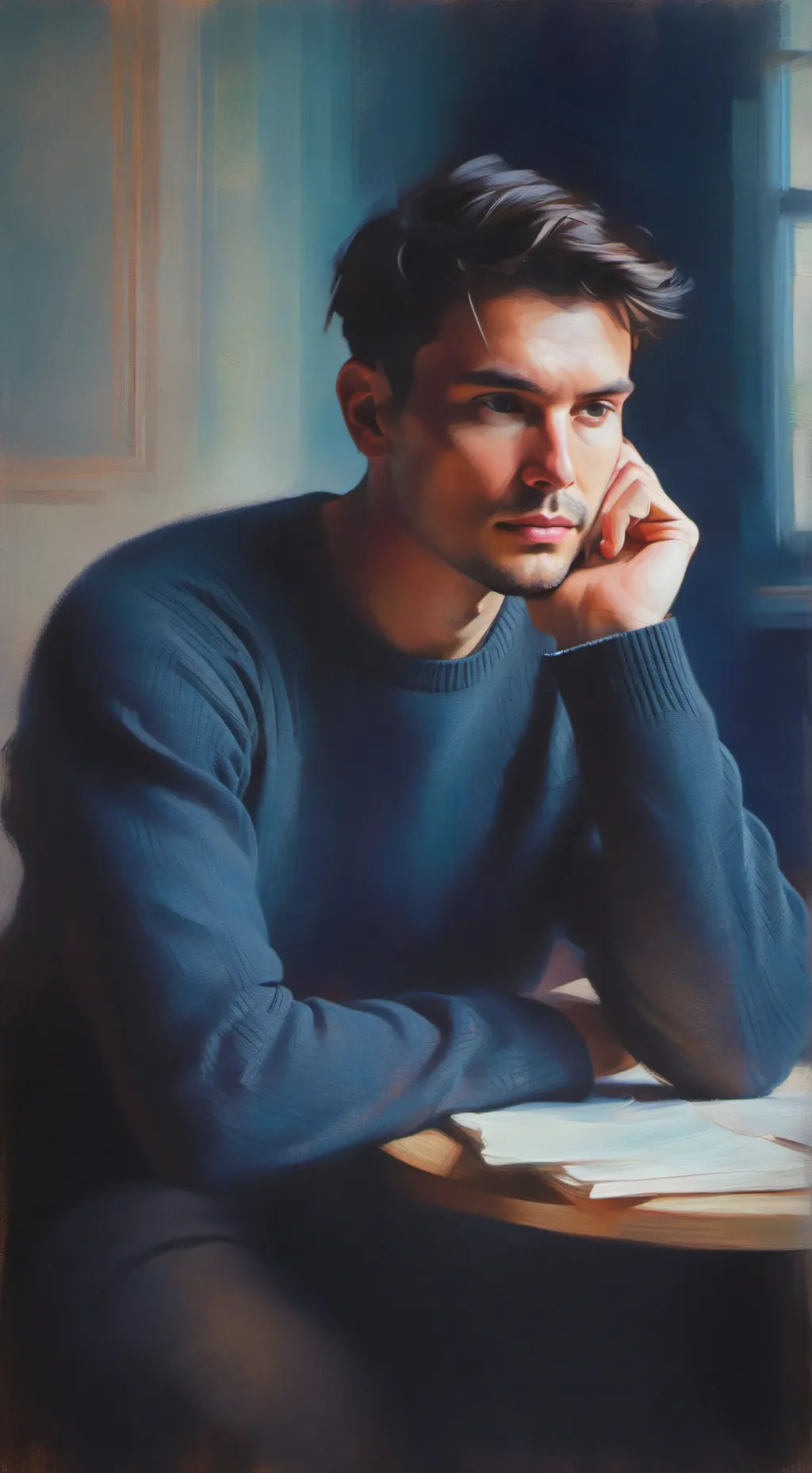 ai character: marc background