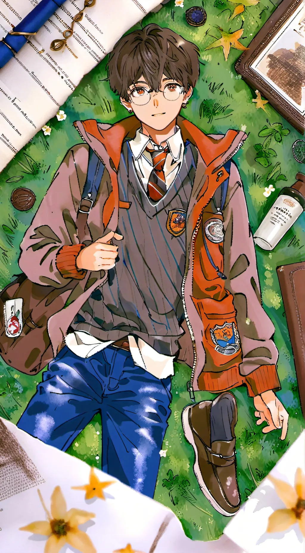 ai character: Dexter background