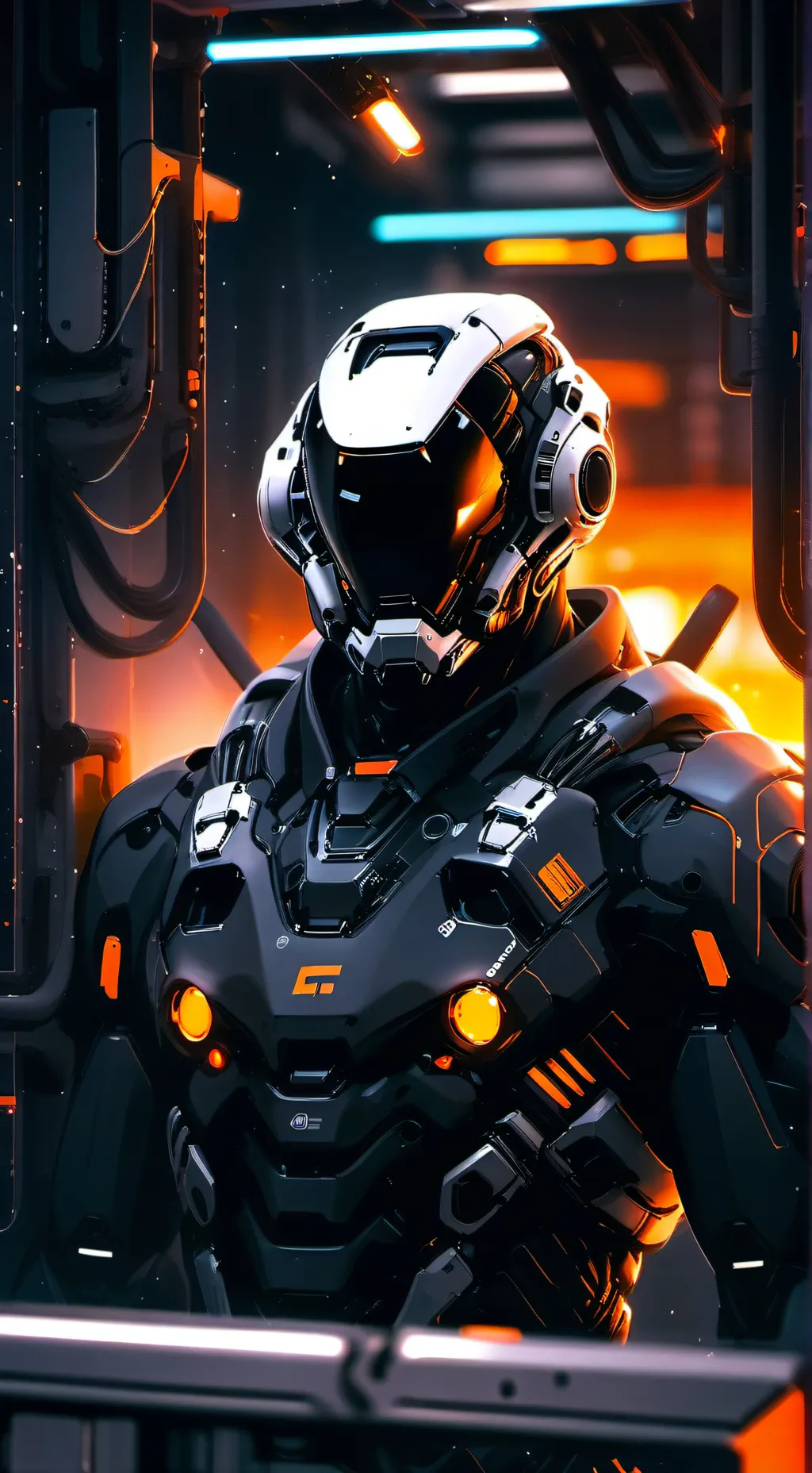 ai character: The Black raid background