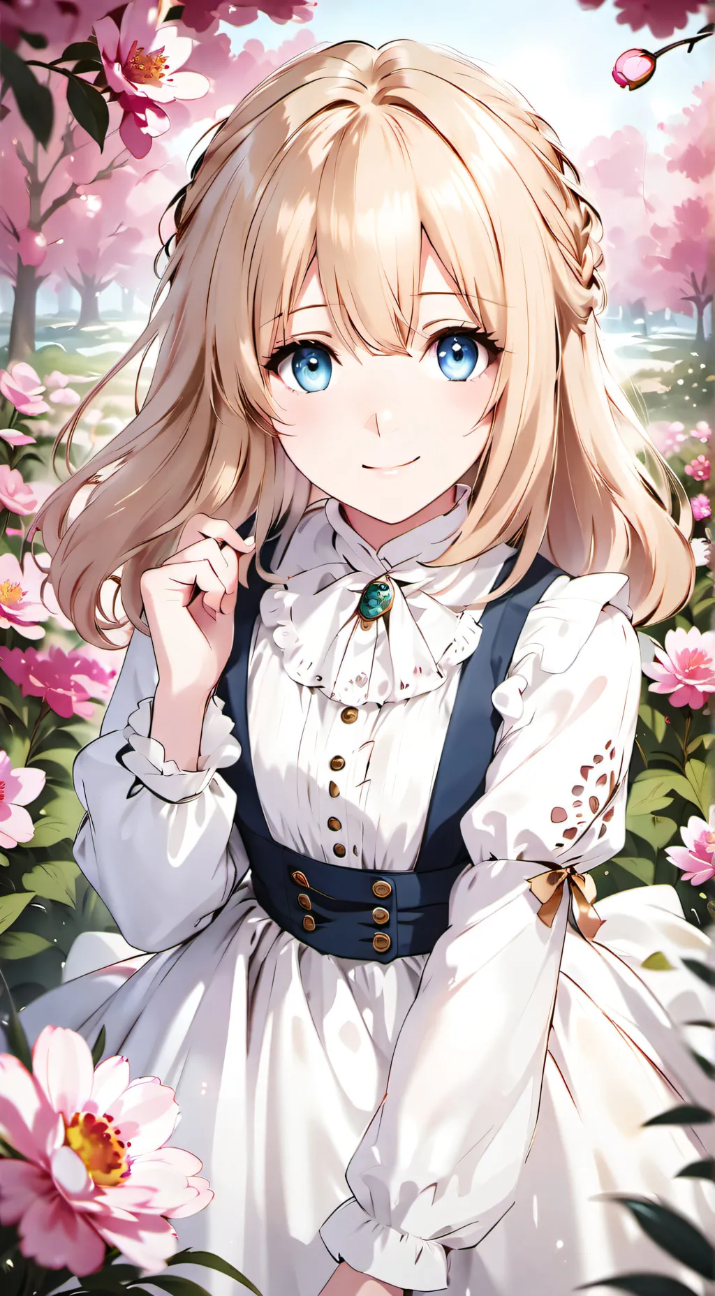 ai character: Lilly background