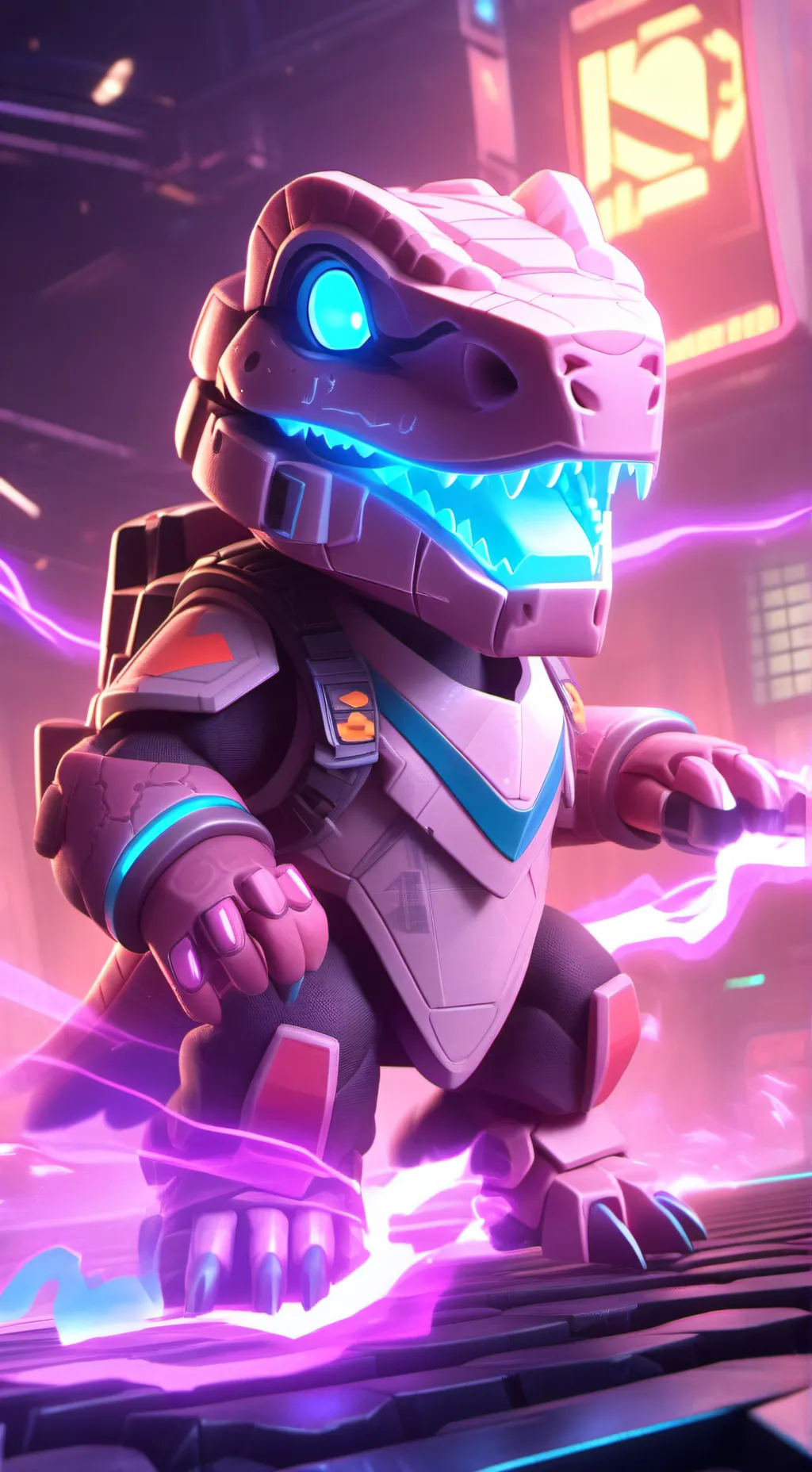 ai character: darkdivers  background