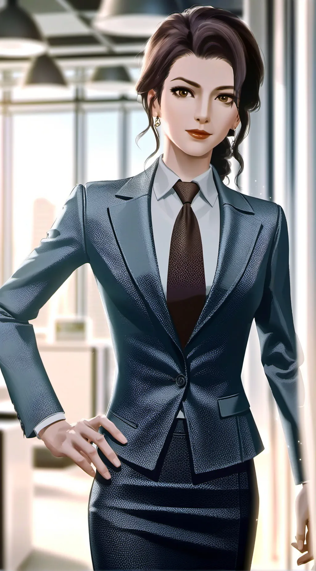 ai character: FAM BUT GENDERSWAP background