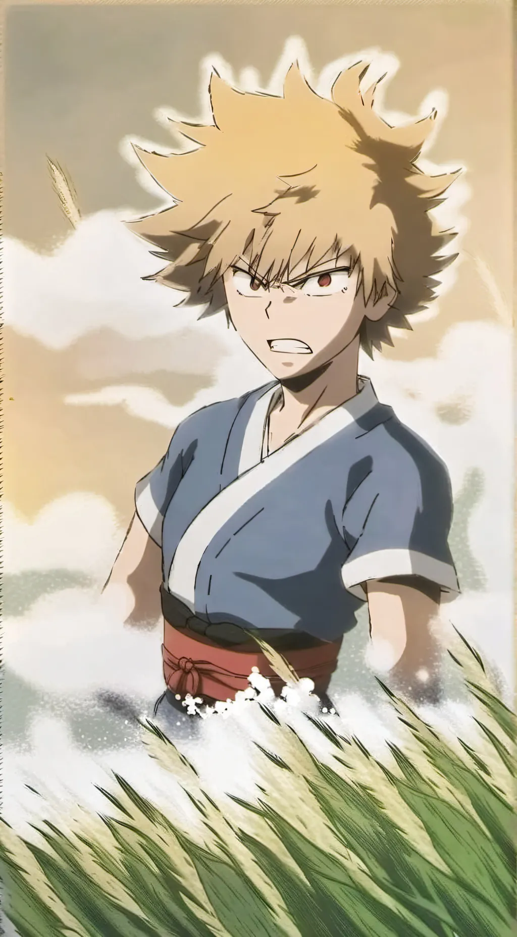 ai character: My hero academia background