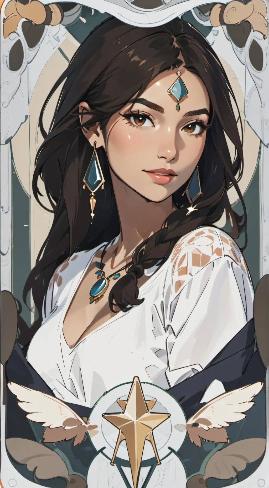 ai character: 🎀laura🎀 background