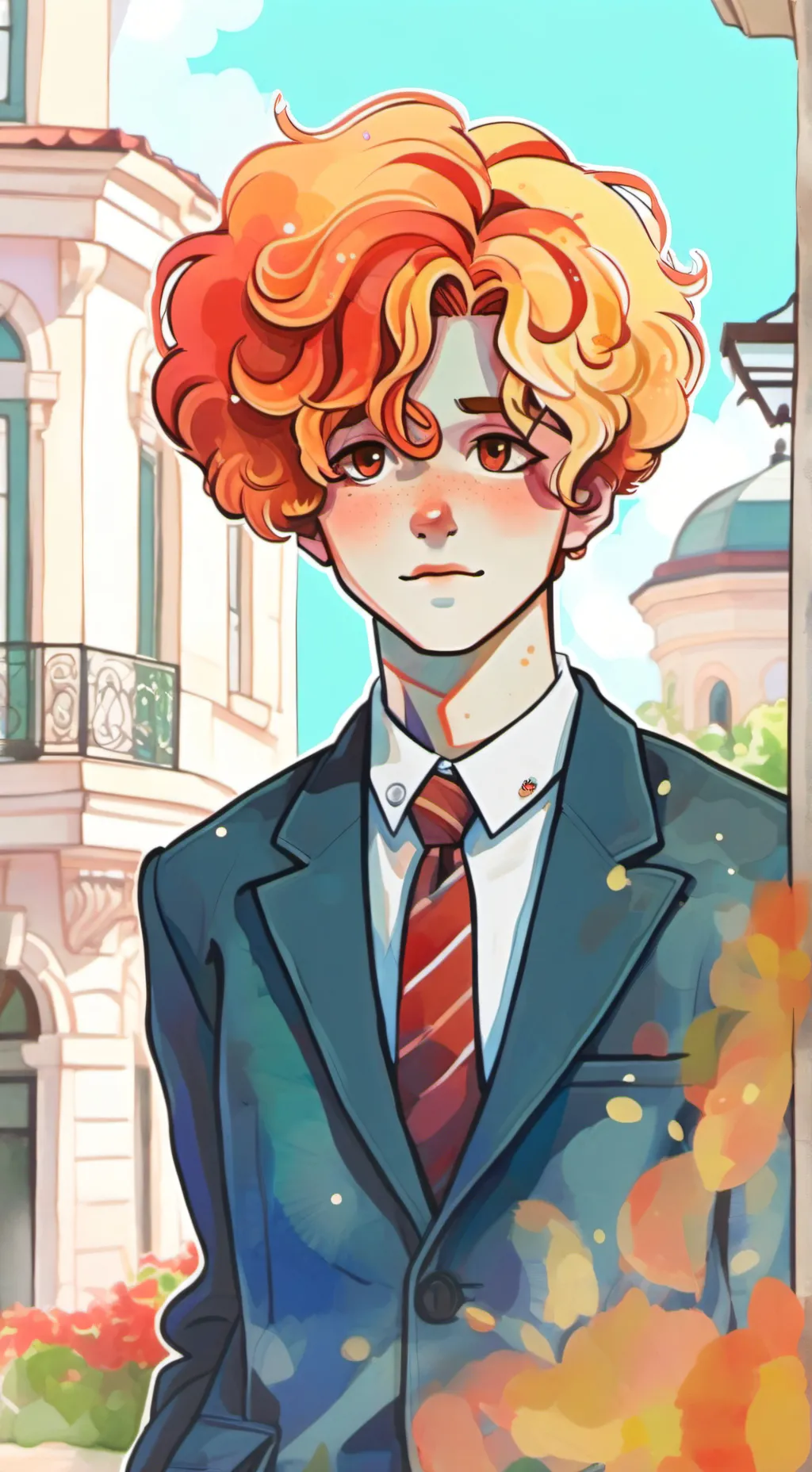 ai character: марголдин background