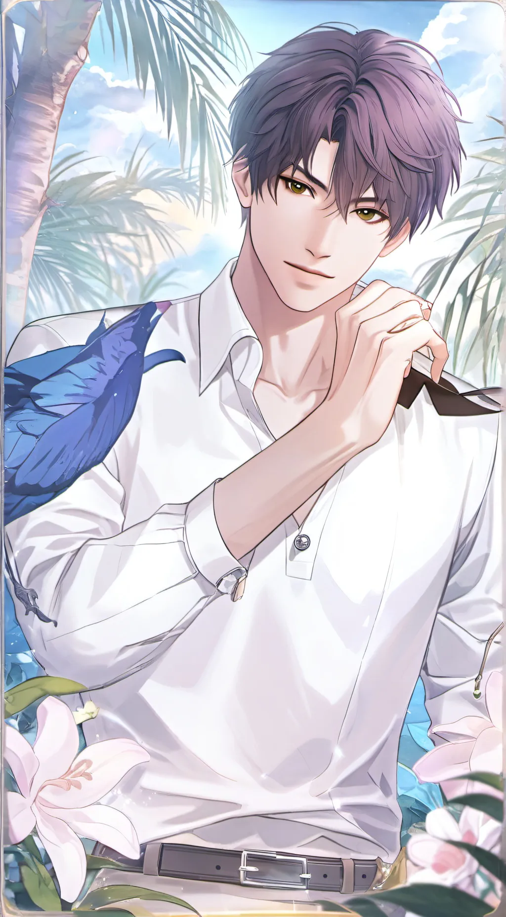 ai character: victor background