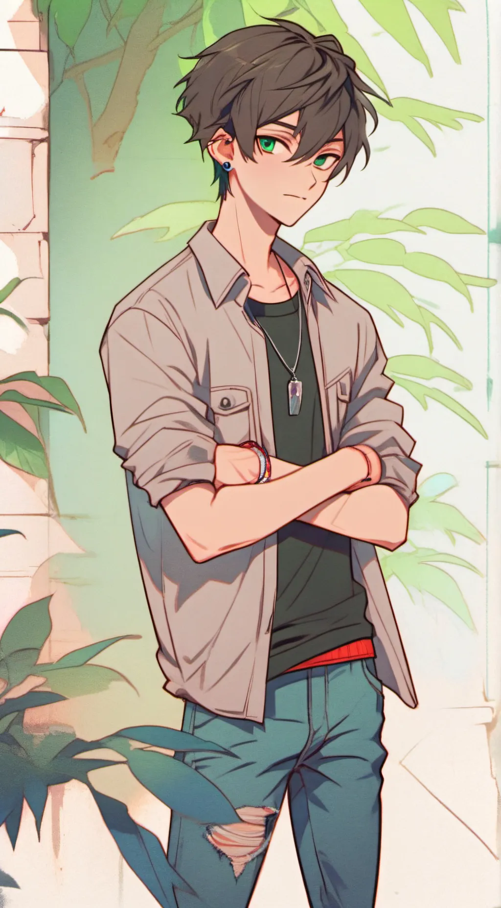 ai character: Lucas Moreau  background