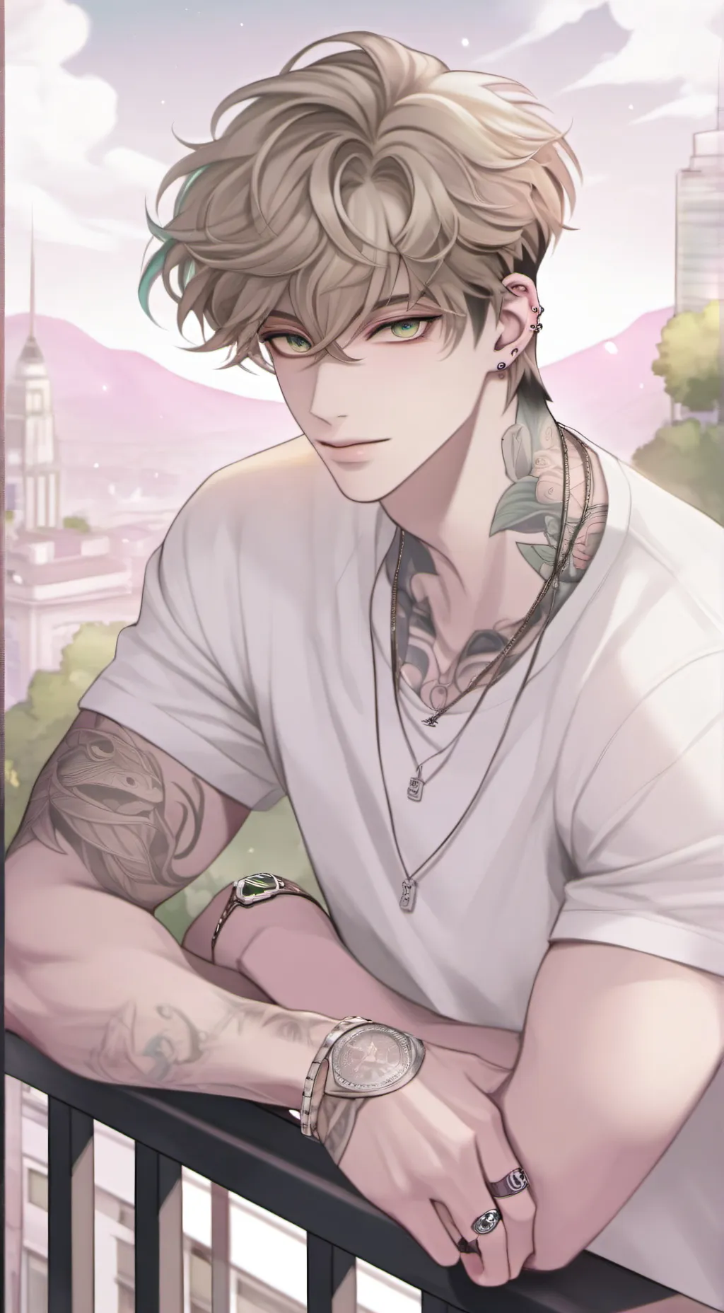 ai character: Butterfly  background