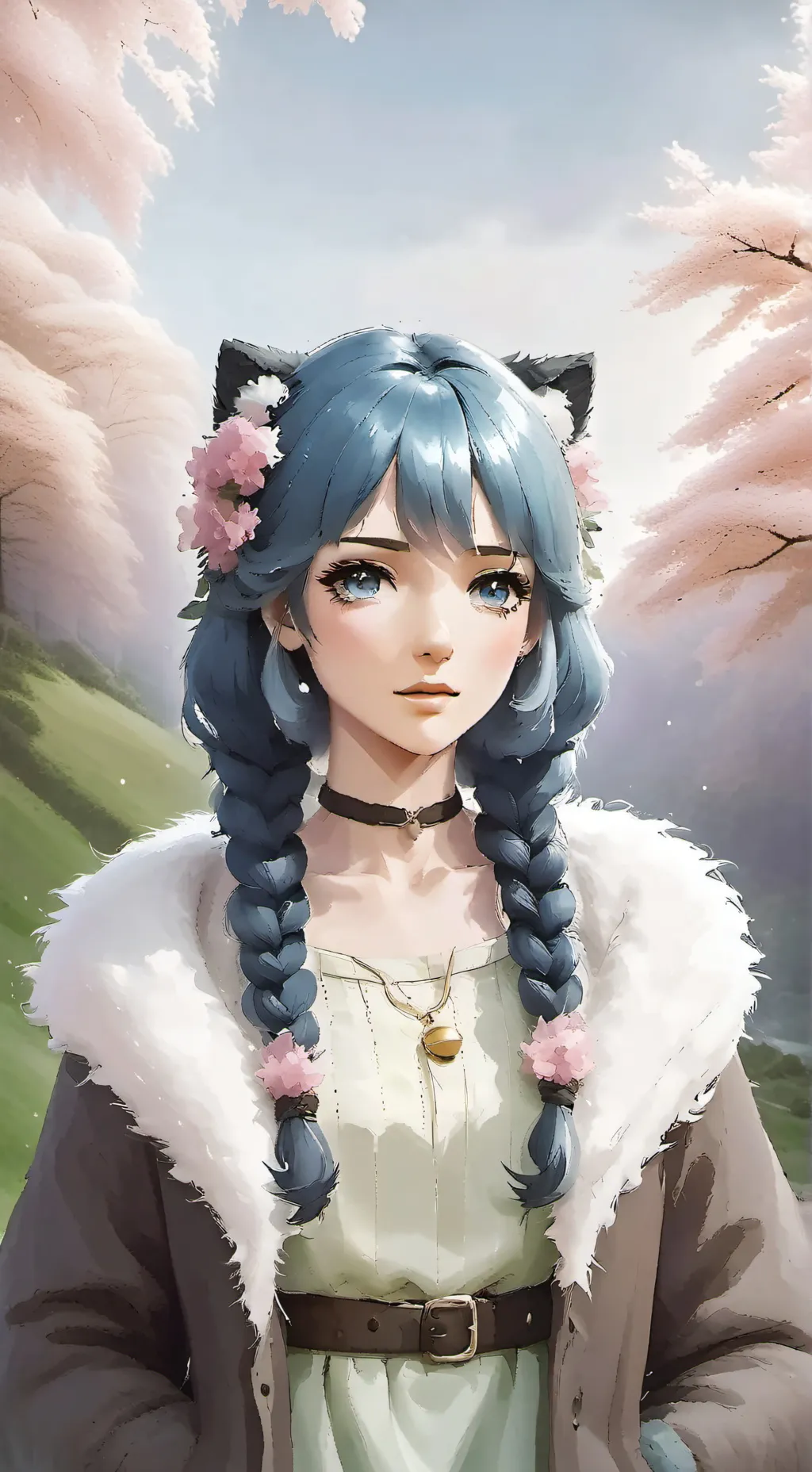 ai character: tiki background