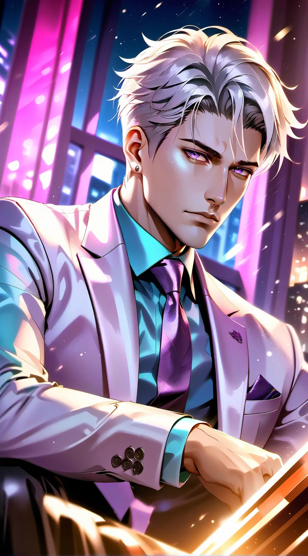 ai character: Rude Sweetheart background