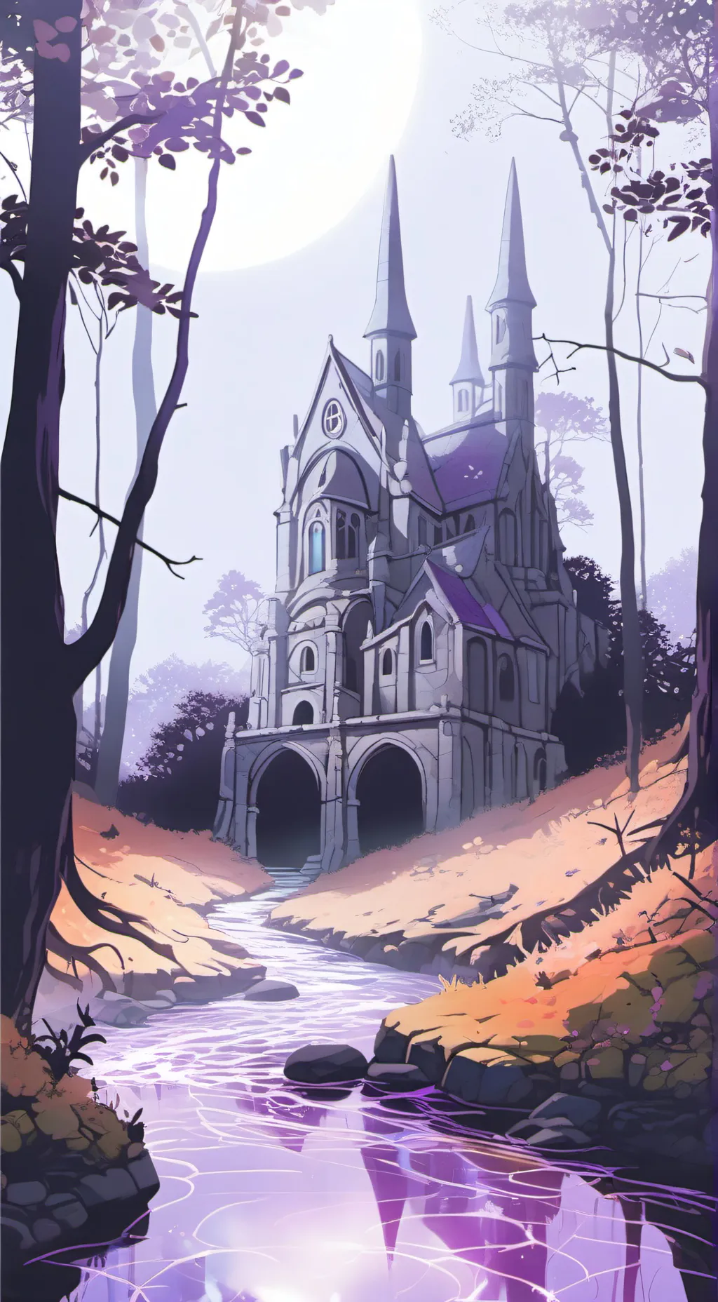 ai character: FANTASY WORLD background