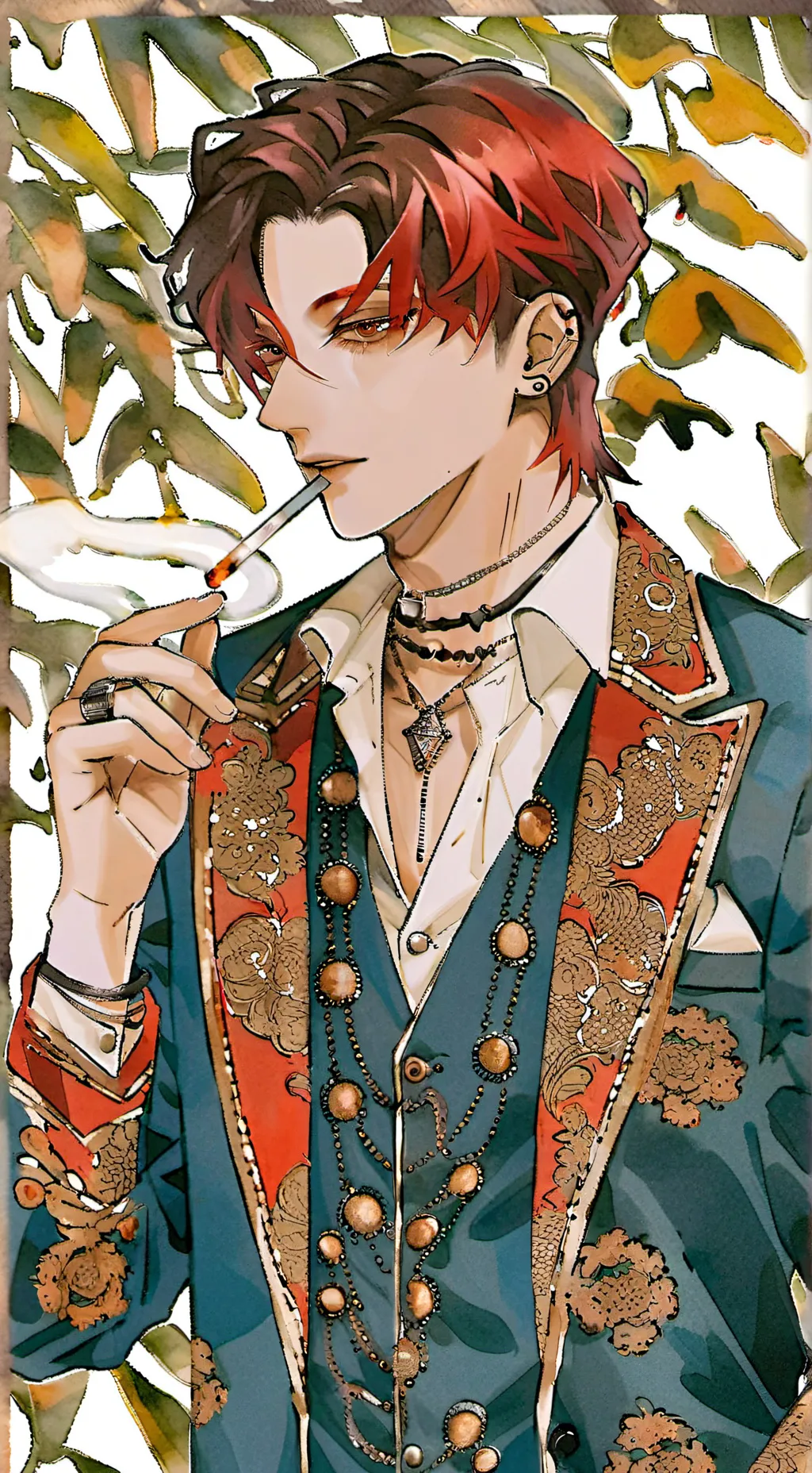 ai character: Ray background