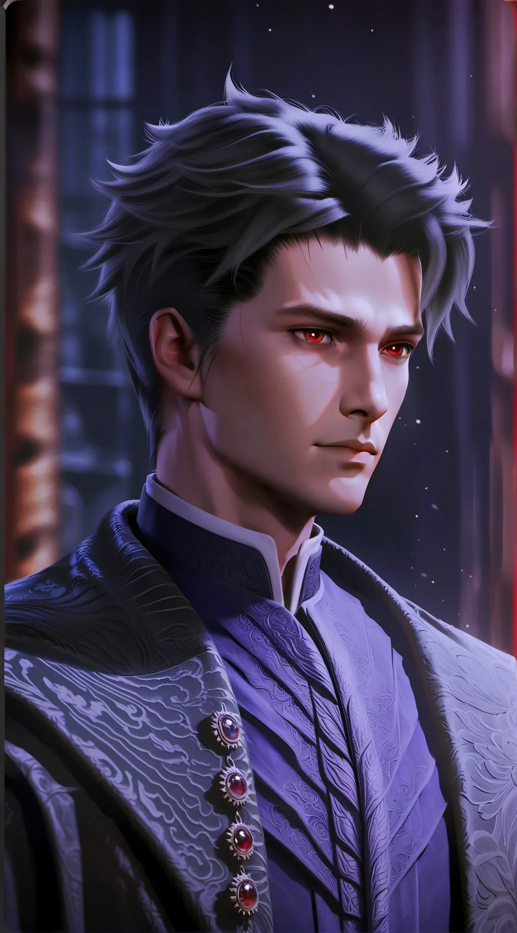 ai character: Serenity. background