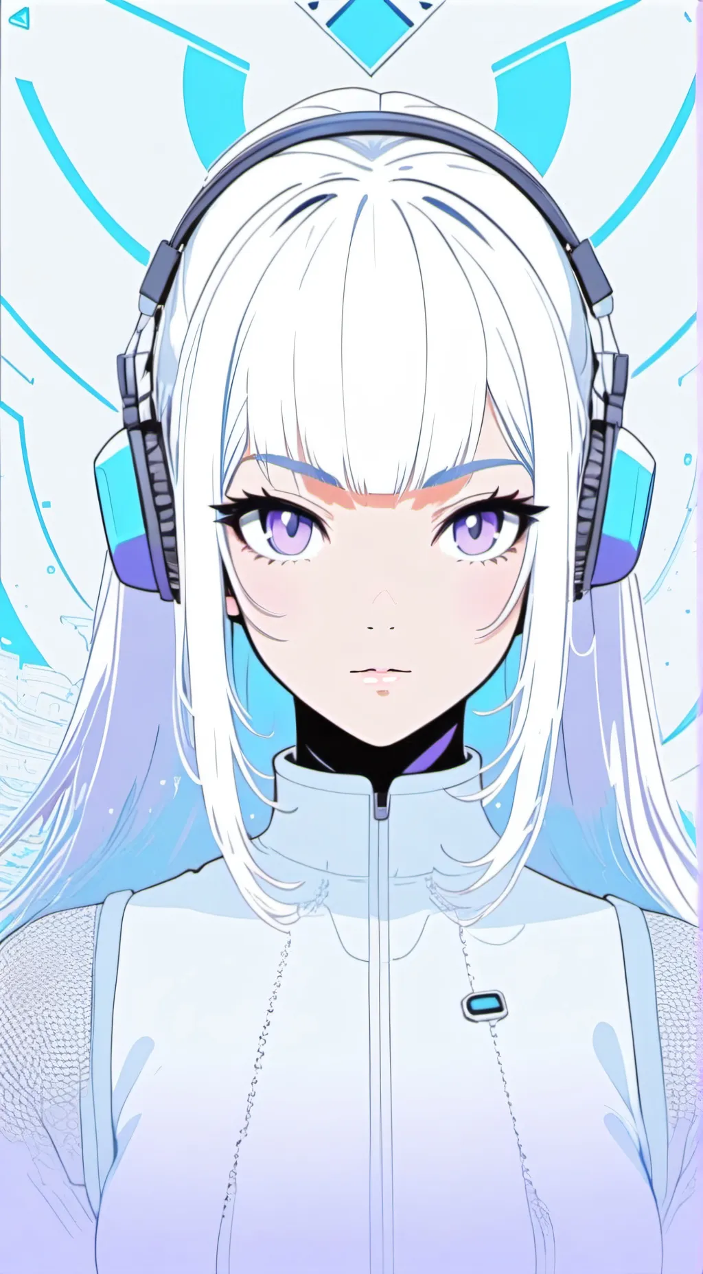 ai character: PS5 Chan background