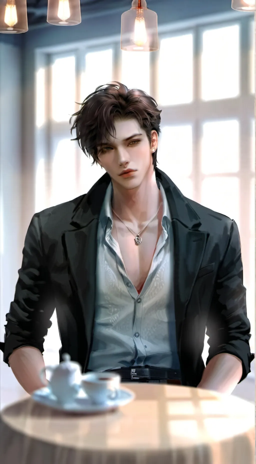 ai character: Brother  background