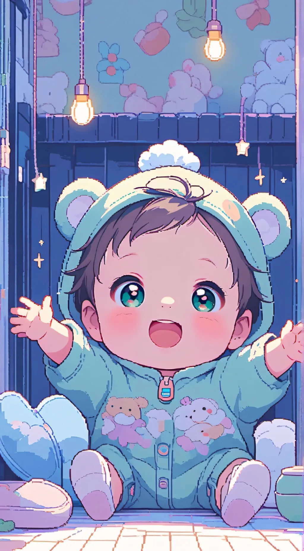 ai character: scard background