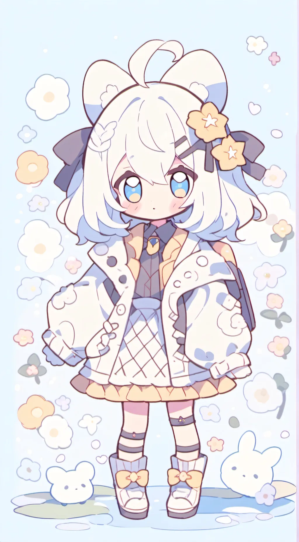 ai character: Lil sister background